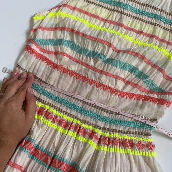 Plenty by Tracy Reese Neon & Cream Fit & Flare Dress size 2 & 8 - Picture 15 of 16